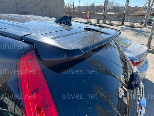 Спойлер козырек Honda CRV 2006-2012 ABS пластик, цвет черный