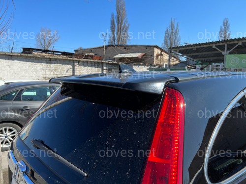 Спойлер козырек Honda CRV 2006-2012 ABS пластик, цвет черный