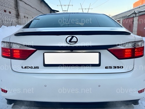 Спойлер лип Lexus ES 2012-2017 ABS пластик, цвет черный Спойлер лип Lexus ES 2012-2017 ABS пластик, цвет черный