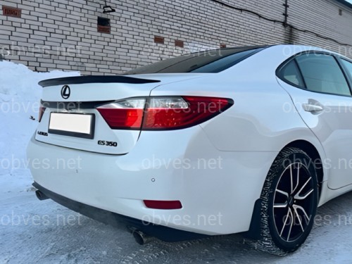 Спойлер лип Lexus ES 2012-2017 ABS пластик, цвет черный Спойлер лип Lexus ES 2012-2017 ABS пластик, цвет черный