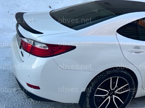 Спойлер лип Lexus ES 2012-2017 ABS пластик, цвет черный Спойлер лип Lexus ES 2012-2017 ABS пластик, цвет черный