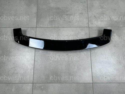 Спойлер козырек Mitsubishi Outlander 2012-2021 ABS пластик, цвет черный глянец