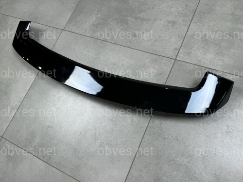 Спойлер козырек Mitsubishi Outlander 2012-2021 ABS пластик, цвет черный глянец