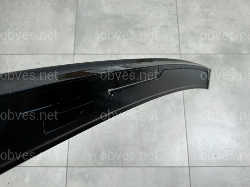 Козырек на стекло Hyundai Elantra MD 2010-2015 ABS пластик, черный глянец