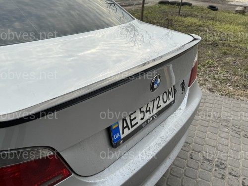 Спойлер лип багажника BMW series 5 E60 2004-2009 ABS пластик, цвет черный глянец Спойлер лип багажника BMW series 5 E60 2004-2009 ABS пластик, цвет черный глянец
