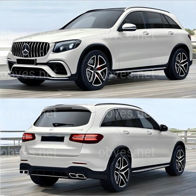 Комплект обвеса GLC63 AMG Mercedes-Benz GLC class X253 2015-2019 Комплект обвеса GLC63 AMG Mercedes-Benz GLC class X253 2015-2019