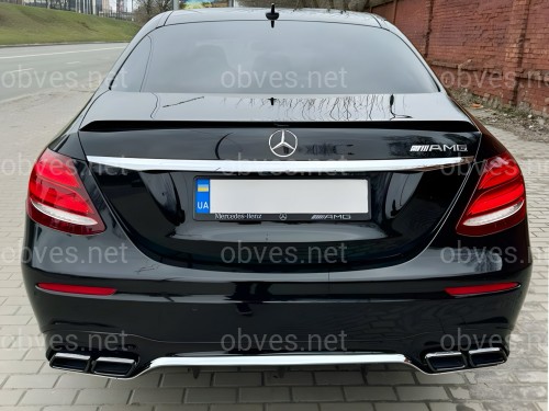 Комплект обвеса стиль AMG E63 Mercedes E Class W213 2016-2020 Комплект обвеса стиль AMG E63 Mercedes E Class W213 2016-2020