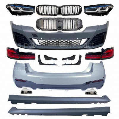 Комплект обвеса рестайлинг M paket LCI 2020+ для BMW 5 series G30 2016-2020 Комплект обвеса рестайлинг M paket LCI 2020+ для BMW 5 series G30 2016-2020