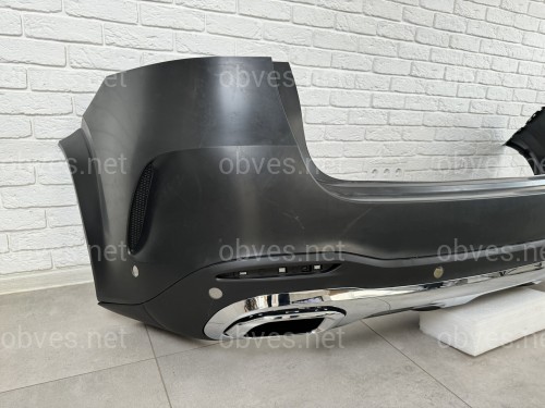 Обвес AMG Line Mercedes GLE V167 2019-2022  (решетка, передний / задний бампера)