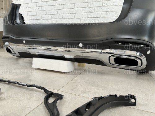 Обвес AMG Line Mercedes GLE V167 2019-2022  (решетка, передний / задний бампера)