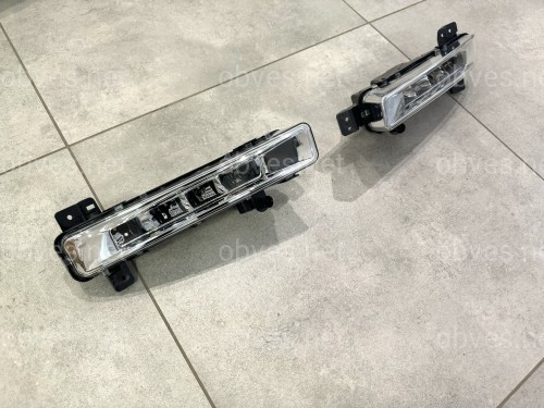 DRL ходовые огни BMW 5 series G30 G31 2016-2020, комплект 2шт. DRL ходовые огни BMW 5 series G30 G31 2016-2020, комплект 2шт.