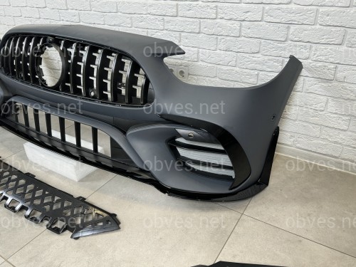 Комплект обвеса стиль AMG C63 для Mercedes C Class W206 2021+ Комплект обвеса стиль AMG C63 для Mercedes C Class W206 2021+