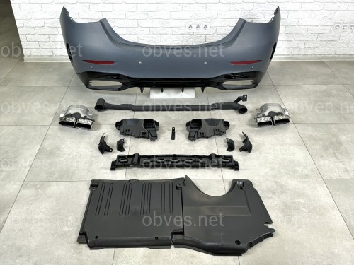 Комплект обвеса стиль AMG C63 для Mercedes C Class W206 2021+ Комплект обвеса стиль AMG C63 для Mercedes C Class W206 2021+