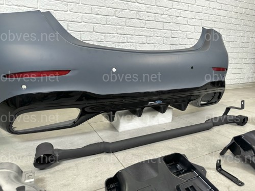 Комплект обвеса стиль AMG C63 для Mercedes C Class W206 2021+ Комплект обвеса стиль AMG C63 для Mercedes C Class W206 2021+