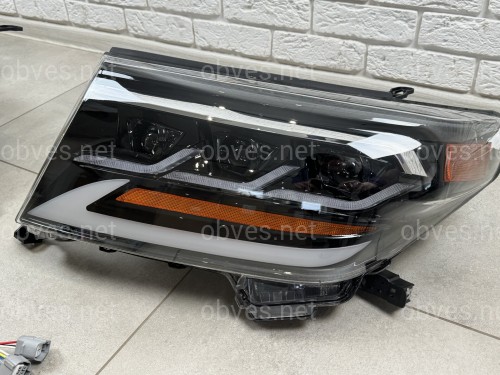 Фары Full LED 3 линзы Toyota Land Cruiser 200 2007-2015 Фары Full LED 3 линзы Toyota Land Cruiser 200 2007-2015