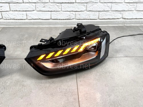 Фары full led Audi A4 B8 2012-2015 (левая + правая) ГАЛОГЕН В ЛЭД Фары full led Audi A4 B8 2012-2015 (левая + правая) ГАЛОГЕН В ЛЭД