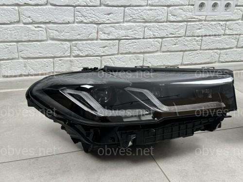 Фары Shadow Line Adaptive LED LCI рестайлинг для BMW G30 / G31 2020-2023 2шт. комплектные с блоками Фары Shadow Line Adaptive LED LCI рестайлинг для BMW G30 / G31 2020-2023 2шт. комплектные с блоками