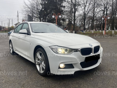 Передний бампер M Paket BMW 3 Series F30 F31 2012-2018 (под омыватели / с отверстиями под парктроники)