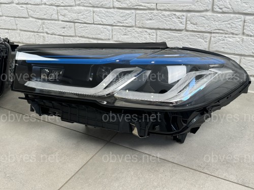 Фары стиль Laser LCI 2020+ рестайлинг для BMW G30 / G31 2016-2020 2шт. с заменой бампера на 20+ Фары стиль Laser LCI 2020+ рестайлинг для BMW G30 / G31 2016-2020 2шт. с заменой бампера на 20+