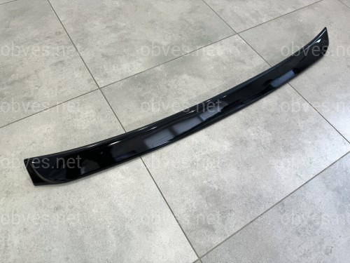 Козырек на стекло BMW F10 2010-2016 ABS пластик, черный глянец