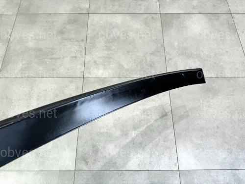 Козырек на стекло BMW F10 2010-2016 ABS пластик, черный глянец
