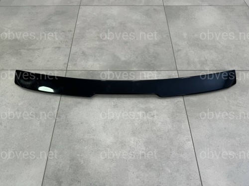 Козырёк на стекло BMW E60 2004-2009 ABS пластик, черный глянец Козырёк на стекло BMW E60 2004-2009 ABS пластик, черный глянец