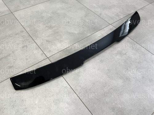 Козырёк на стекло BMW E60 2004-2009 ABS пластик, черный глянец Козырёк на стекло BMW E60 2004-2009 ABS пластик, черный глянец