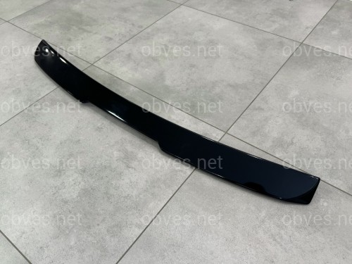 Козырёк на стекло BMW E60 2004-2009 ABS пластик, черный глянец Козырёк на стекло BMW E60 2004-2009 ABS пластик, черный глянец