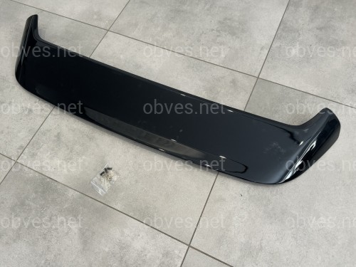 Спойлер козырек Ford Kuga / Escape 2013-2019 ABS пластик, черный глянец
