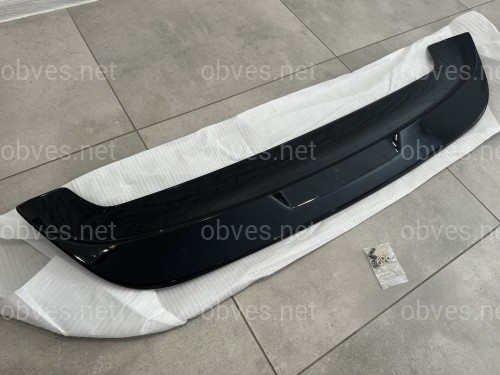 Спойлер козырек Ford Kuga / Escape 2013-2019 ABS пластик, черный глянец