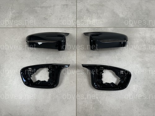 Корпуса зеркал M LOOK BMW G11 G12 G14 G15 G16 G20 G21 G22 G23 G26 G30 G31 G32 черный глянец Корпуса зеркал M LOOK BMW G11 G12 G14 G15 G16 G20 G21 G22 G23 G26 G30 G31 G32 черный глянец