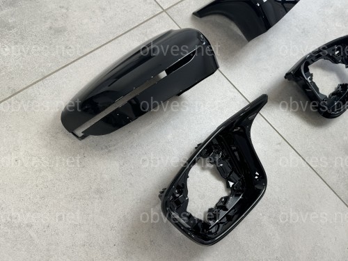 Корпуса зеркал M LOOK BMW G11 G12 G14 G15 G16 G20 G21 G22 G23 G26 G30 G31 G32 черный глянец Корпуса зеркал M LOOK BMW G11 G12 G14 G15 G16 G20 G21 G22 G23 G26 G30 G31 G32 черный глянец