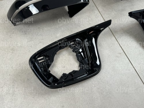 Корпуса зеркал M LOOK BMW G11 G12 G14 G15 G16 G20 G21 G22 G23 G26 G30 G31 G32 черный глянец Корпуса зеркал M LOOK BMW G11 G12 G14 G15 G16 G20 G21 G22 G23 G26 G30 G31 G32 черный глянец