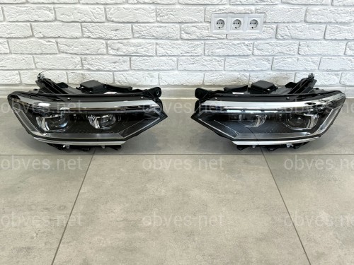 Фары FULL LED Volkswagen Passat B8,5 ЕВРОПА 2019-2024 Фары FULL LED Volkswagen Passat B8,5 ЕВРОПА 2019-2024