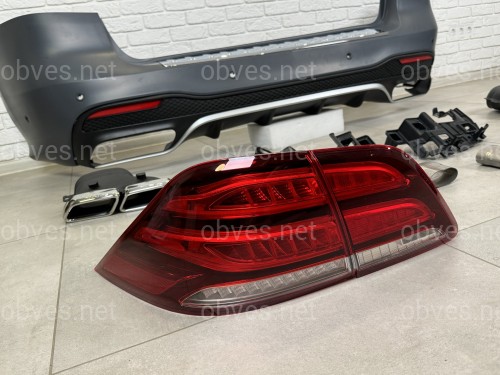 Комплект рестайлинга обвес  AMG GLE 63  для Mercedes-Benz ML W166 2012-2015