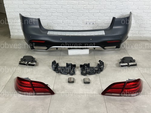 Комплект рестайлинга обвес  AMG GLE 63  для Mercedes-Benz ML W166 2012-2015
