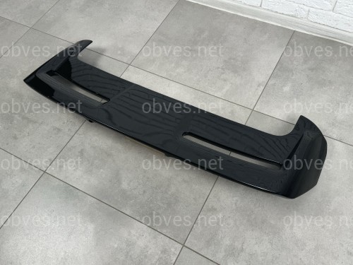 Спойлер козырек Ford Focus 3 хетчбек 2011-2017, черный глянец Спойлер козырек Ford Focus 3 хетчбек 2011-2017, черный глянец