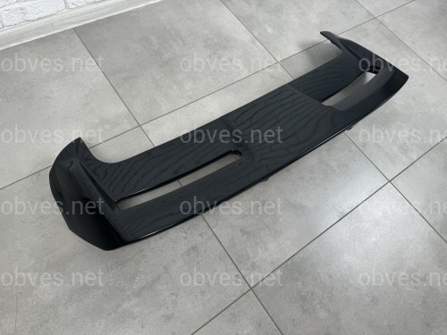 Спойлер козырек Ford Focus 3 хетчбек 2011-2017, черный глянец Спойлер козырек Ford Focus 3 хетчбек 2011-2017, черный глянец