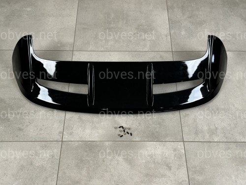 Спойлер козырек Ford Fiesta хетчбек 2011-2017, черный глянец Спойлер козырек Ford Fiesta хетчбек 2011-2017, черный глянец