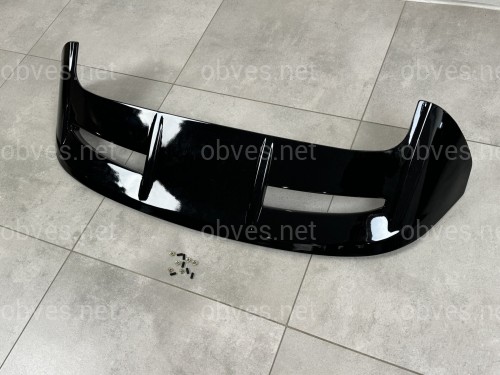 Спойлер козырек Ford Fiesta хетчбек 2011-2017, черный глянец Спойлер козырек Ford Fiesta хетчбек 2011-2017, черный глянец
