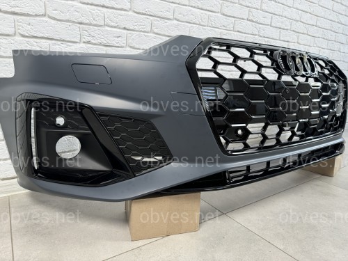 Бампер передний в сборе S-Line для Audi A5 B9 2020- Бампер передний в сборе S-Line для Audi A5 B9 2020-