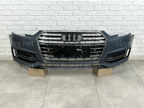 Бампер передний в сборе S-Line для Audi A4 B9 2015-2019 Бампер передний в сборе S-Line для Audi A4 B9 2015-2019