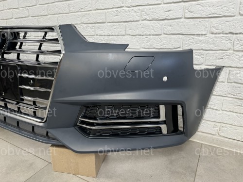 Бампер передний в сборе S-Line для Audi A4 B9 2015-2019 Бампер передний в сборе S-Line для Audi A4 B9 2015-2019