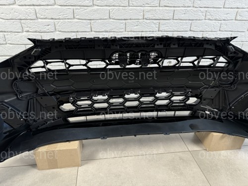 Бампер передний в сборе S-Line для Audi A4 B9 2020- Бампер передний в сборе S-Line для Audi A4 B9 2020-