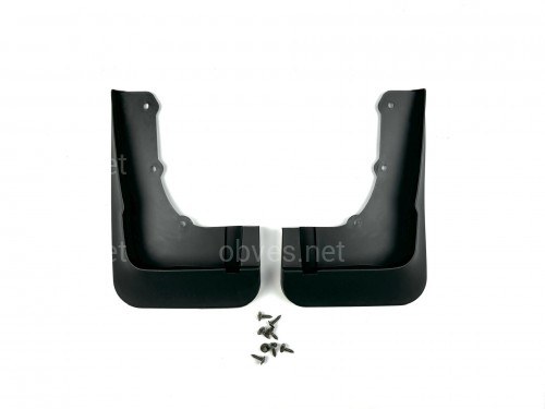 Брызговики передние Mitsubishi Outlander 2013-2021, комплект 2шт. Брызговики передние Mitsubishi Outlander 2013-2021, комплект 2шт.