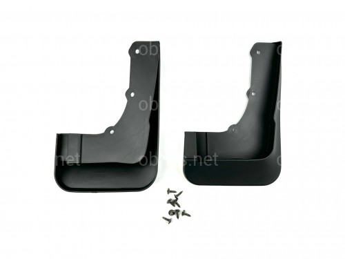 Брызговики передние Mitsubishi Outlander 2013-2021, комплект 2шт. Брызговики передние Mitsubishi Outlander 2013-2021, комплект 2шт.