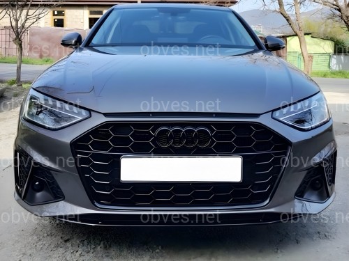 Бампер передний в сборе S-Line для Audi A4 B9 2020- Бампер передний в сборе S-Line для Audi A4 B9 2020-