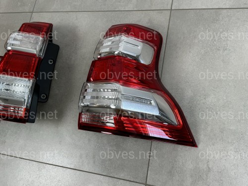 Задние рестайлинговые светодиодные фонари Toyota Land Cruiser Prado 150 2009-2017 (2шт) Задние рестайлинговые светодиодные фонари Toyota Land Cruiser Prado 150 2009-2017 (2шт)