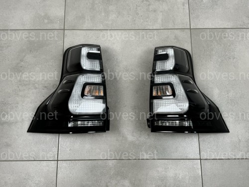 Задние фонари дымчатые Toyota Land Cruiser Prado 150 2017-2023 2шт Задние фонари дымчатые Toyota Land Cruiser Prado 150 2017-2023 2шт