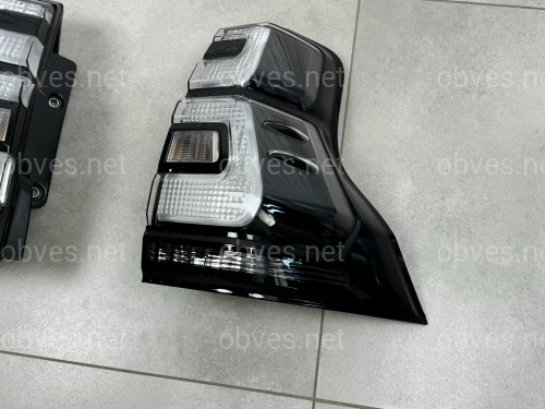 Задние фонари дымчатые Toyota Land Cruiser Prado 150 2017-2023 2шт Задние фонари дымчатые Toyota Land Cruiser Prado 150 2017-2023 2шт